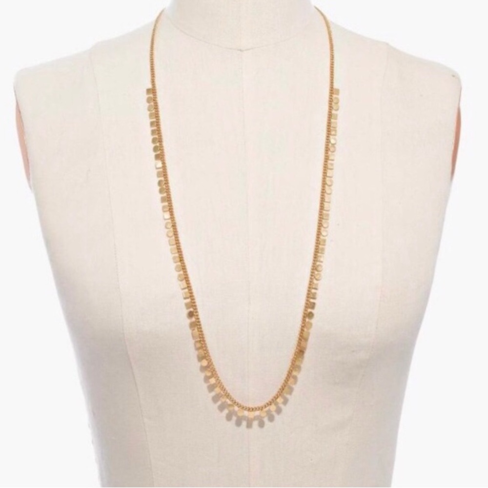 Madewell Mini Geochain Long Necklace
